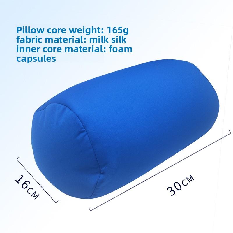 Microbead Back Cushion Roll Throw Pillow Travel Home Sleep Neck Support Comfortable Home Seat Pillow