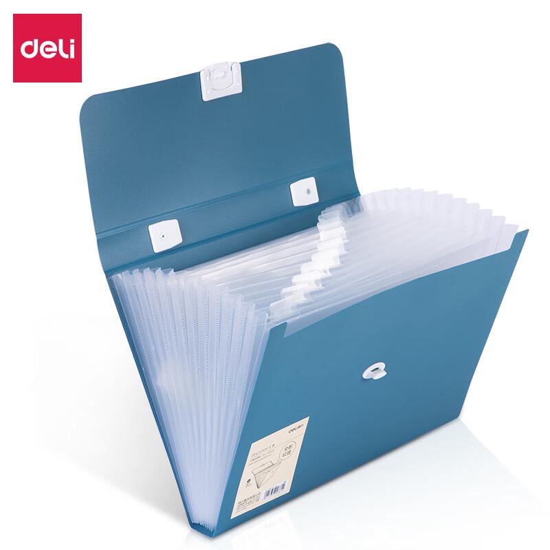 Deli A4 Accordion File Folder