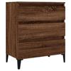 823055 vidaXL Buffet Brown Oak 60x35x70 Cm Engineered Wood