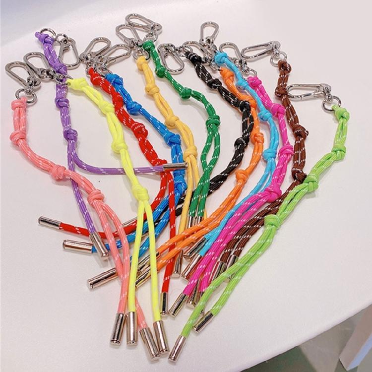 4Peices Multifunctional Keychain Pendant Fashionable Keyring Handmade Key Holder Rope Keychain Suitable for Backpack Bag