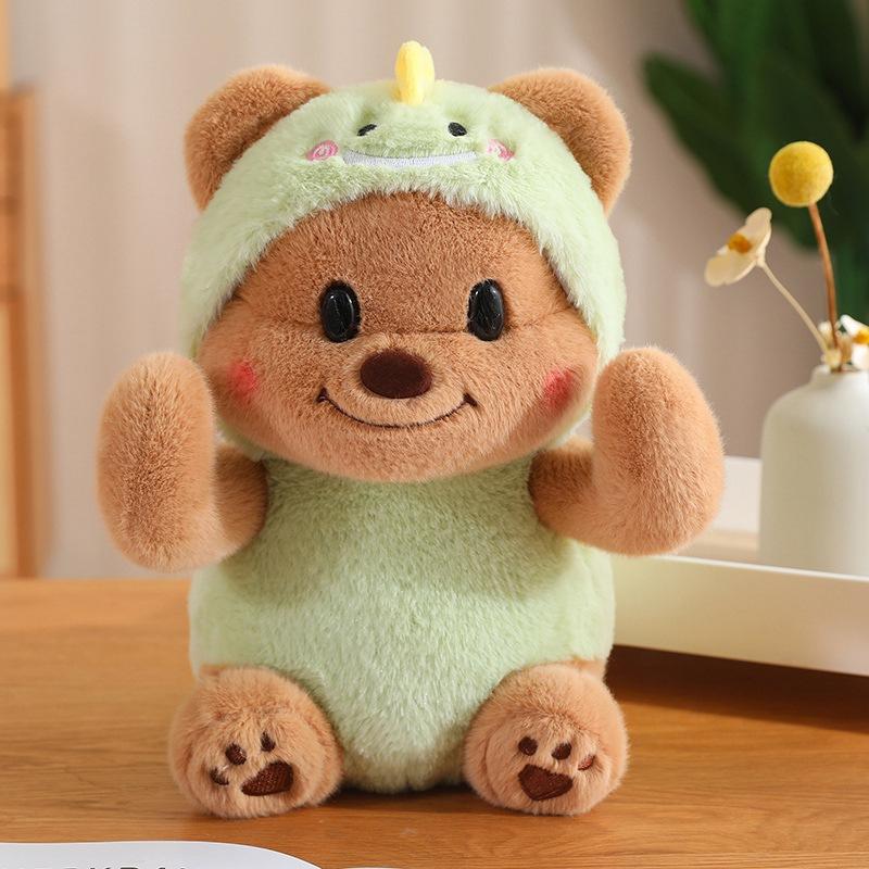Cute New Style Transformed Butter Bear Doll Bear Plush Toy Rag Doll As A Birthday Gift for Friends and Besties