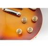 Musiclily Pro Notched Speed Metric for LP Les Paul Electric Gold of Knobs, Standard, Guitars, (Set 4)
