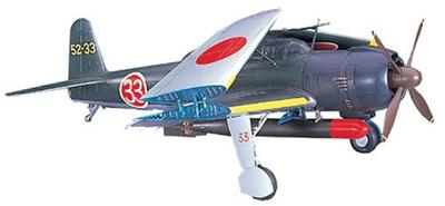 Hasegawa Scale Nakajima B6N2 Attack Aircraft Tenzan Type 12 1/48 Carrier-Based #JT61