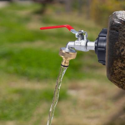 Rain Barrel Spigot Kit Rain Barrel Linking Kit Replacement Attachment Connector Valve Fitting For Outdoor Overflow Drain Water