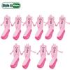 1-20Pairs Pink Bunny Magnetic Hand Holding Socks Funny Halloween Party Socks Winter Socks Pregnant Women Birthday Christmas Gift