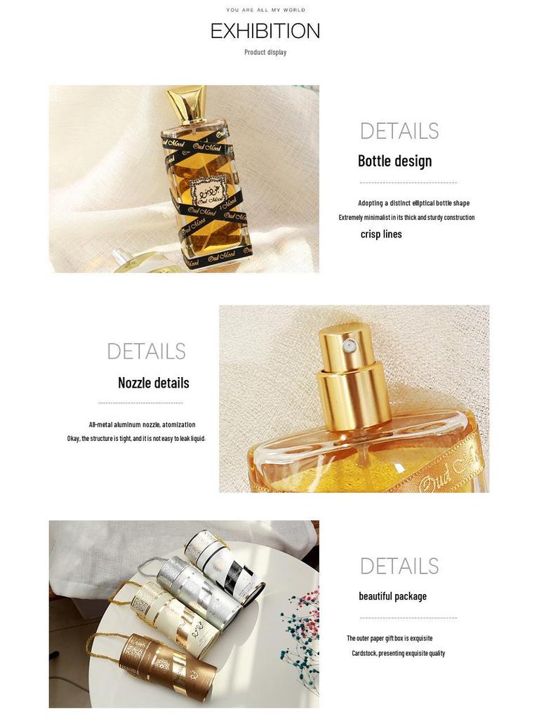 Desert Flower Unisex Perfume 100ml: Long-lasting, Concentrated Middle Eastern Fragrance