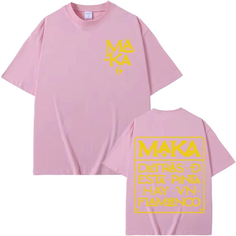 Rapper Maka Detras Desta Pinta Hay Vn Flamenco Graphic Print T Shirts Men Women Fashion Casual pure Cotton Short Sleeve Top