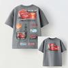 Car Cartoon Tees Tops For Boy Clothing Summer Fashion Children Short Sleeve Clothes Printed Pattern T-shirts Loose Casual Tshirt