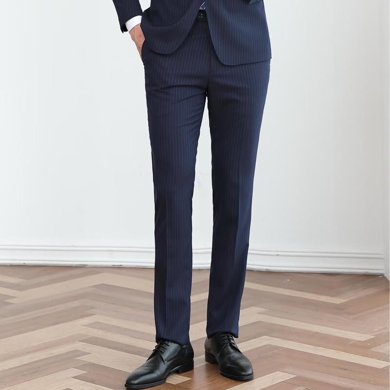 Men s Non-Iron Business Straight Fit Trousers 39