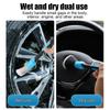 Wheel Rims Clean Brush Elbow Sweeping Tools 3PCS Car Interior Detail Cleaning Brush Universal Air Conditioner Air Outlet Cleaning Brushes
