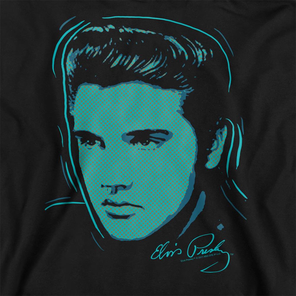 Elvis Presley Unisex Adult Young Dots Sweatshirt