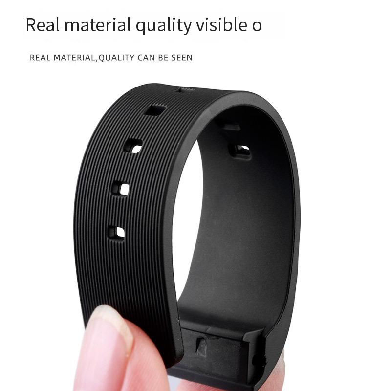 Classic 20 23mm Watch Strap for Cartier Santos Sandoz Santos 100 Series Silicone Watch Strap Rubber Men and Women Watch Accessories