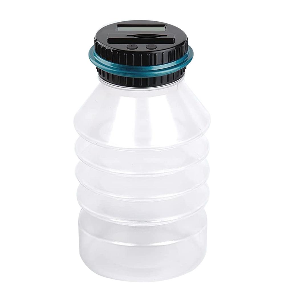 Digital Coin Bank Savings Jar By Digital Energy Clear Jar With LCD Display