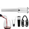 Wine Accessories Set Manual 4-Piece Opener Kits Easy Corkscrew Bar Accessory Wine Bottle Opener For Bartenders Waiters