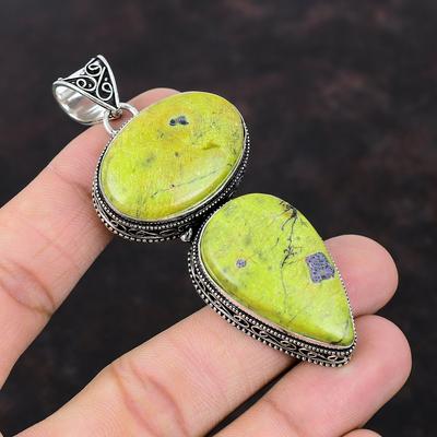 Stichtite Pendant Natural Gemstone Pendant 925 Sterling Silver Pendant Beautiful Stichtite Jewelry Handmade Pendant Vintage Pendant For Gift