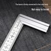 Deli Stainless Steel 90-Degree Square Ruler