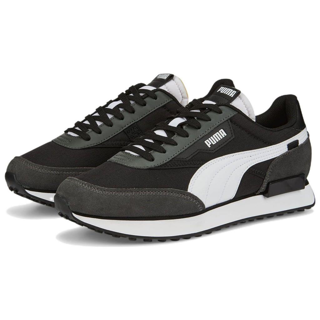 Puma Future Rider Unisex Lifestyle Shoes Black White 371149-88