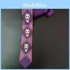 Bizarre Adventure Jojos Killer Queen Kira Yoshikage Cosplay Skull Tie Purple