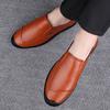 Men Real Leather Shoes Fashion Men Boat Shoes Brand Men Casual Leather Shoes Male Flat Shoes 2014 New