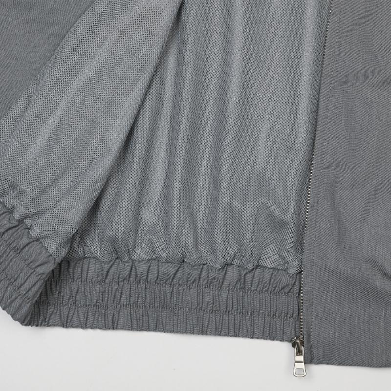 Playboo Cooling Denim Like Jacket Light Grey