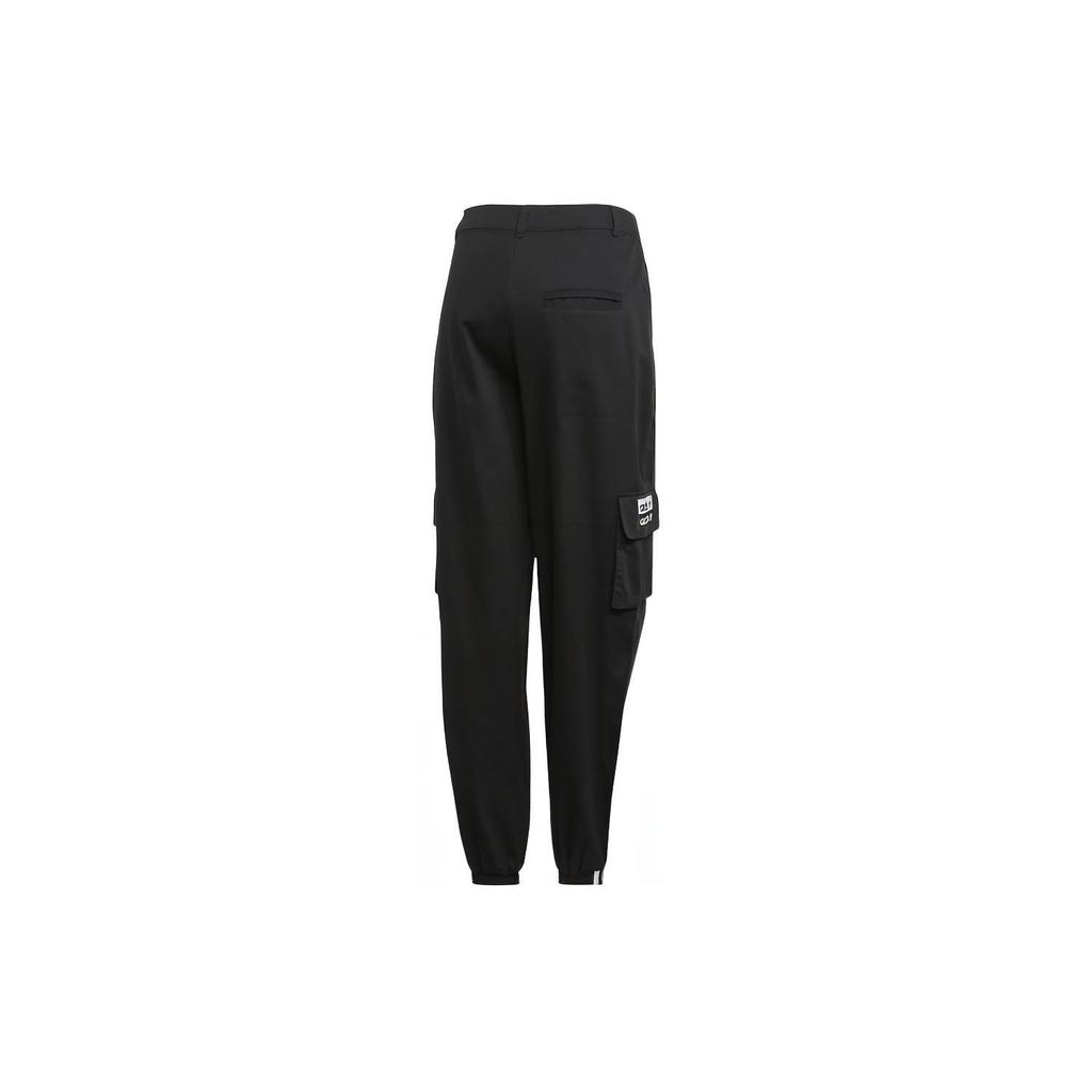 Adidas Originals Trefoil Track Pants Women Bottoms Black FM2455