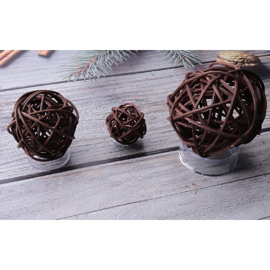 sowaka 9 Pcs Display Stands Acrylic Clear Small Round Baseball Ring Stands Easel Holders for Soft Ball Tennis Ball Spheres Marbles Collection