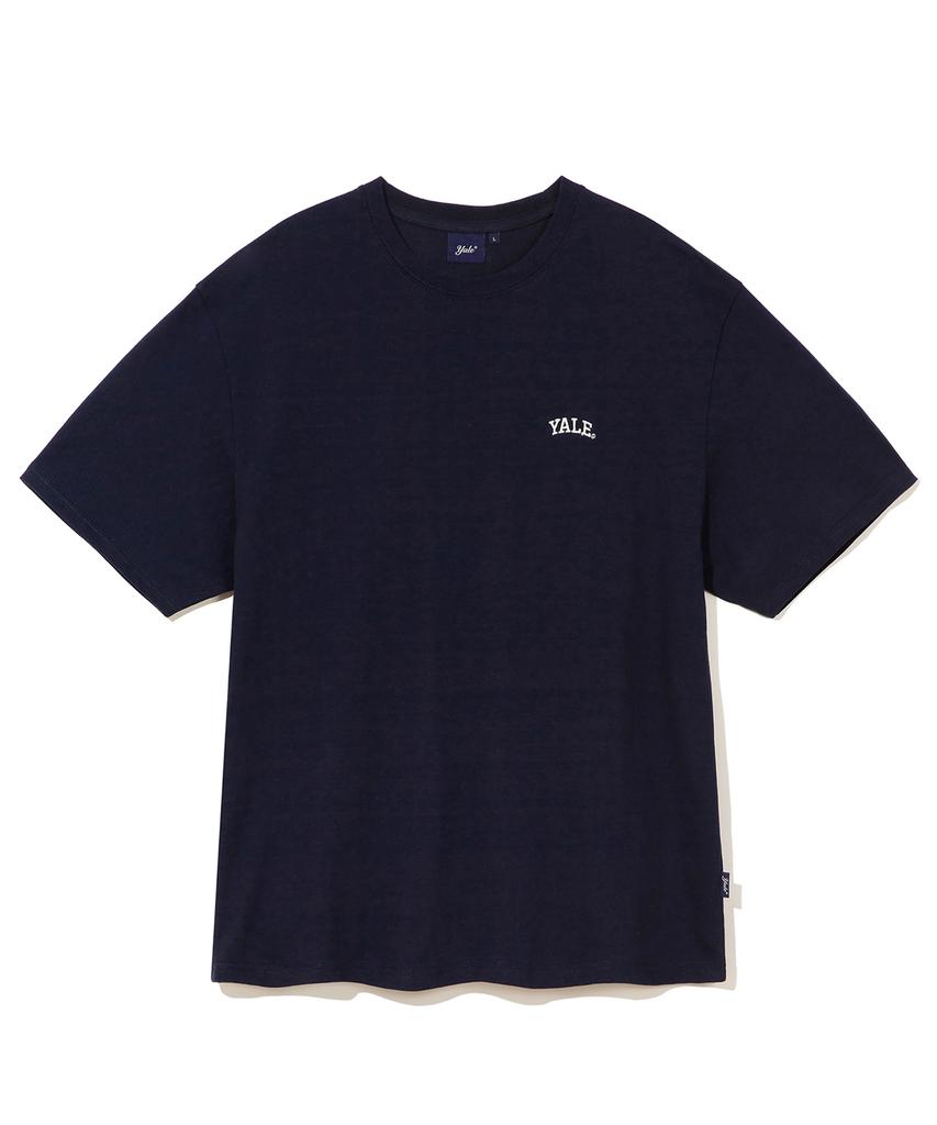 YALE Small Arch T-Shirt Navy