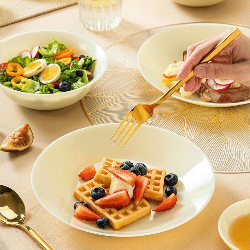 GLASSLOCK Minos Glass Tableware Set - 6 Piece