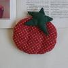 Tomato Shape Coasters, Cotton Filling, Insulated Heat Resistant Coffee Coasters, Table Decoration