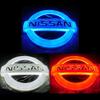 LED Auto Licht Heckemblem Aufkleber für TIIDA X-TRAIL Geniss LIVINA Cedric Auto Styling Emblem Aufkleber Modifikation Dekoration