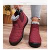 Women's Snow Boots, Winter Cotton Shoes, Cold Resistant and Warm Cotton Boots with Thick Fleece, Versatile Women's Shoes