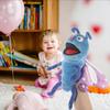 Plüsch-Schmetterlings-Handpuppe Stoffpuppe zum Geschichtenerzählen