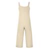 Tute primaverili da donna con spallino regolabile, colore vintage, senza maniche, pantaloni con tasche