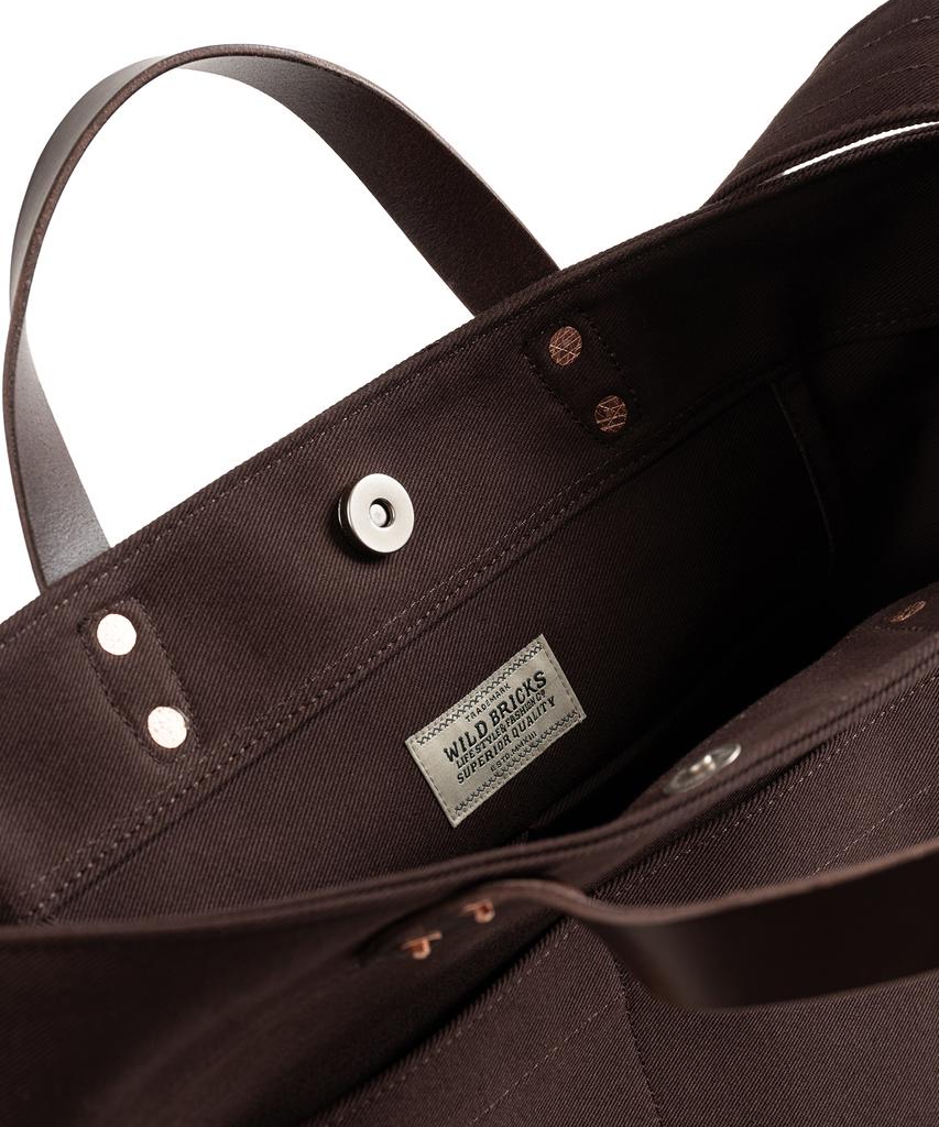 Wild Bricks W24 Two-Way Bag (Dark Brown)
