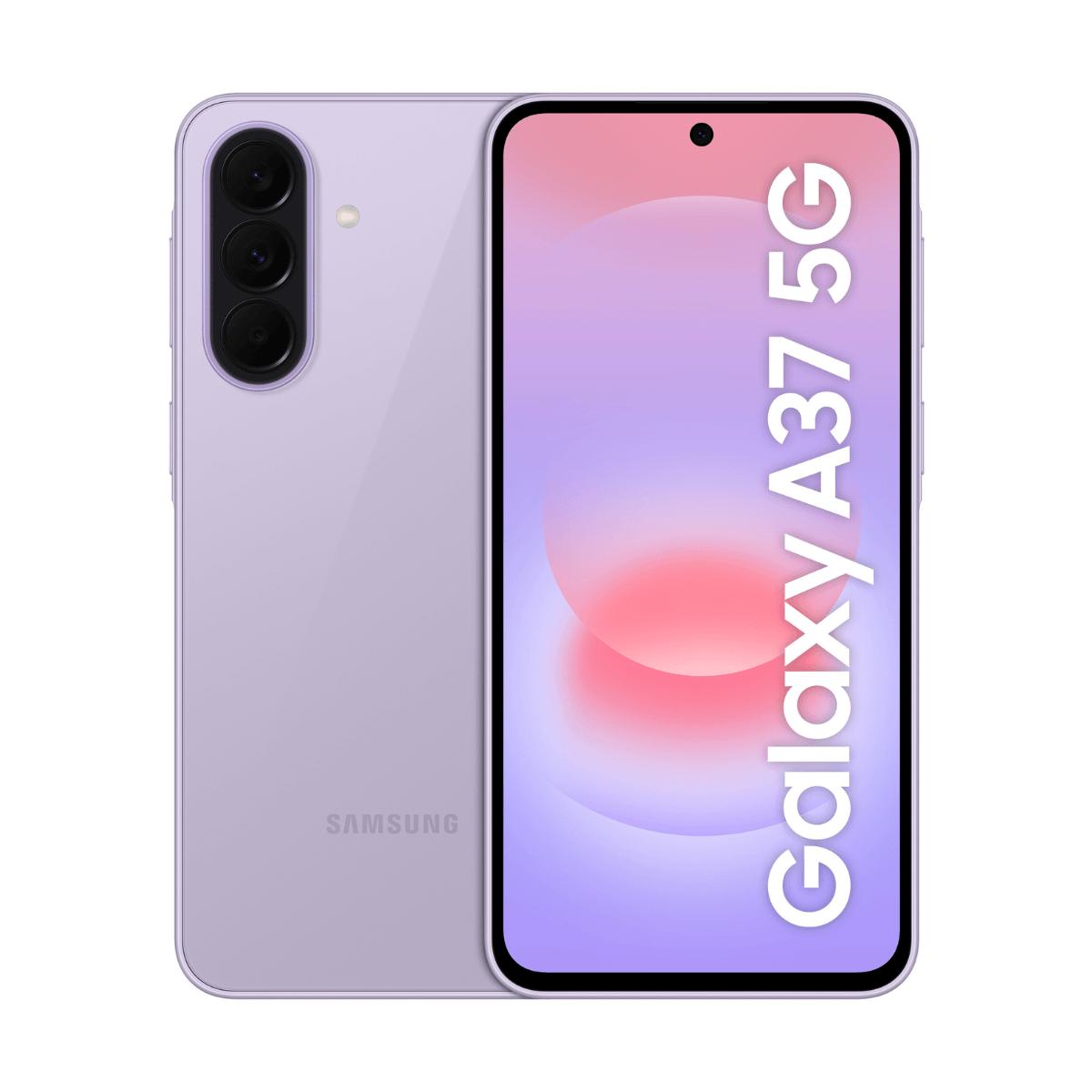Samsung Galaxy A37 Smartphone 5G 256GB Lavendel violett