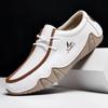 Quality Mens Casual Leather Shoes  Men Loafers  Couple Shoes Hard Wearing Male Flats Comfortable Soft  Para Hombre
