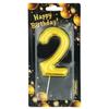 Diagram of the Birthday Candle for a Cake - Golden Number 2