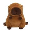 Cute Cartoon Animal Capybara Plush Backpack Stuffing Animals Pillow Shoulder Crossbody Bag Handbag for Women Girls Gift