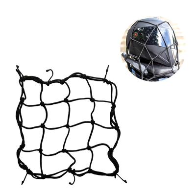 ALLVD Touring Nät, Elastisk Snodd med Krokar, Elastisk Justering, Cykelnät, Motorcykelutrustning, Last