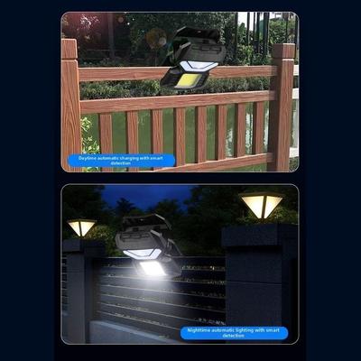 Waterproof Solar Garden Lights Clip On Motion Sensor Solar Clip-on Lamp Rechargeable Solar Powered Garden Wall Light