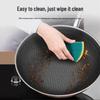 Kangbach 32cm 316L Edelstahl Wabenstruktur Antihaft Wok