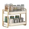 3-Tier Cup Holder Wine Glasses Holder Cup Drying Rack with Drip Tray Multifunctional Standing Rack Tea Coffee Cup Drain Tray
