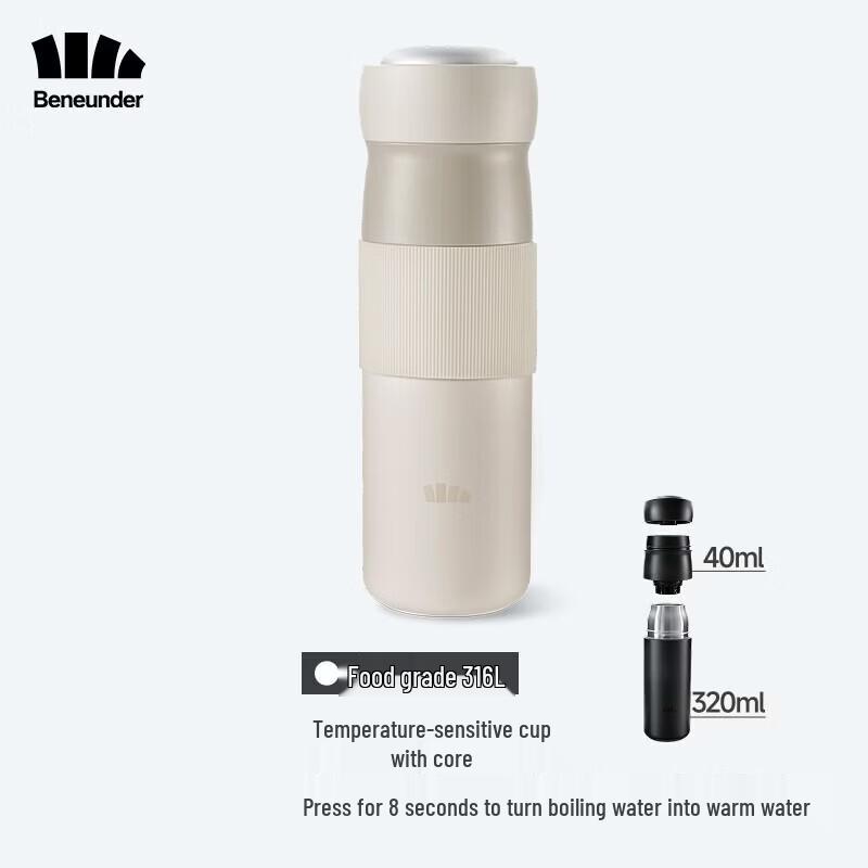 Beneunder LC002 Portable Stainless Steel Insulated Mug