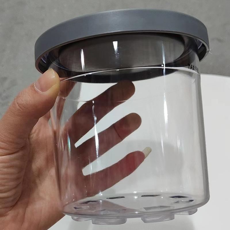 Ninja Creamie Dondurma Makinesi Bardakları İçin Dondurma Pintleri Bardakları Yeniden Kullanılabilir Dondurma Pintleri Kaplarını Sızdırmazlık ile Saklayabilir