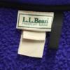 L.L.Bean 80s 90s Made in USA Old Fleece jacket S purple Outdoors Women Used