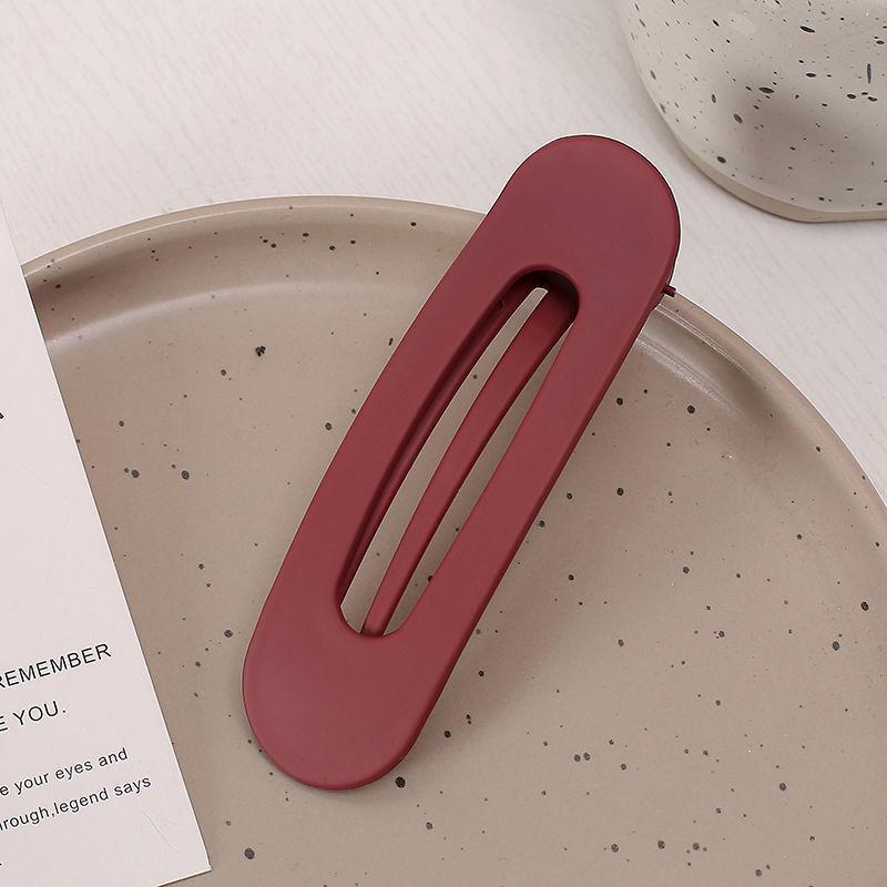 Extra Frosted Large Barrettes Face Wash Hair Clip For The Back Of The Head, Cute Broken Hair Bangs Clip, Top Clip, Side Clip BB Hair Clips