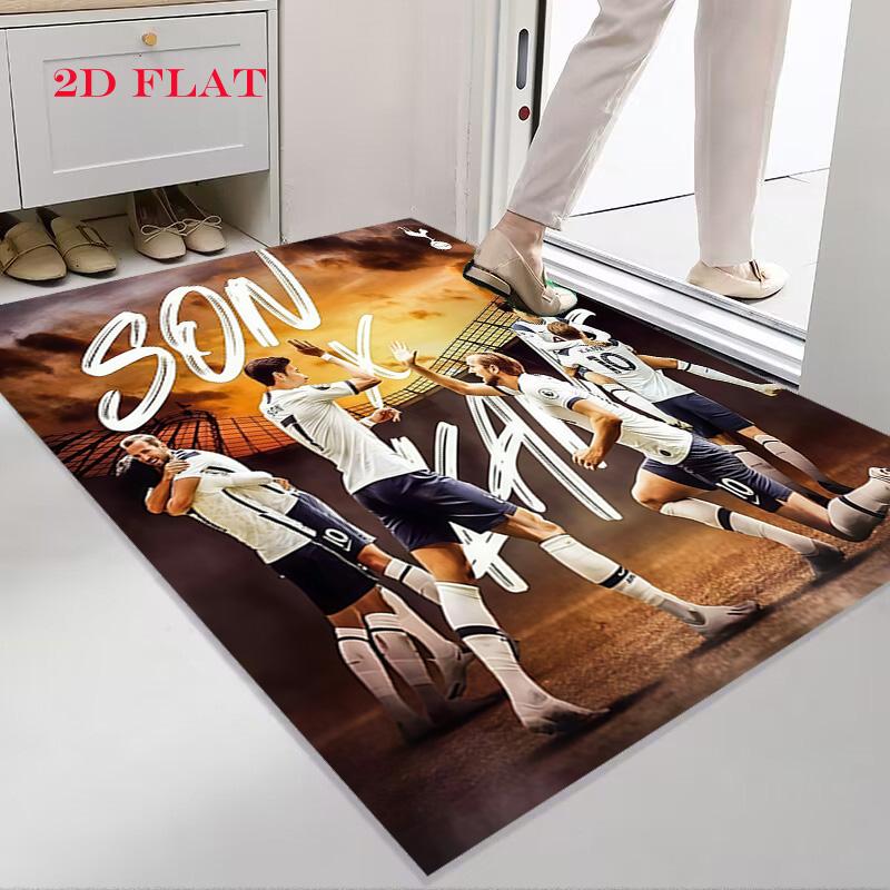 Tottenham team Carpet Rug for Living Room Bedroom Home Sofa Decoration,Kids play Nonslip Floor Mat