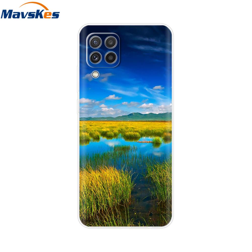 Für Samsung Galaxy A12 Hülle Weiche Silikonhülle Modisch Bemalte Weiche Handy-Fundas Für Samsung Galaxy A12 Hülle A 12 Hülle Stoßfänger