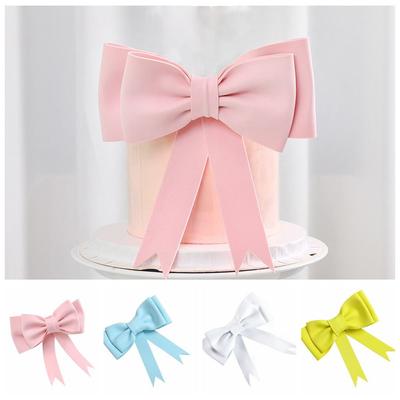 EVA Bow Cake Topper Baking Decorations Birthday Cake Plate New Cake Decoration