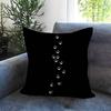 Fashion Black Cat Paw Cushion Cover Pillowcase Upholstery Sofa Throw Pillow Home Decor Pillowcas